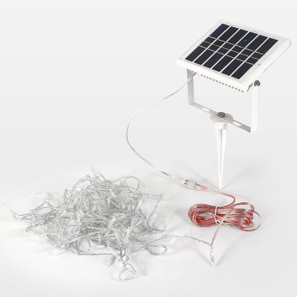 GUIRNALDA LED SOLAR 10M*2 RGB - Imagen 2