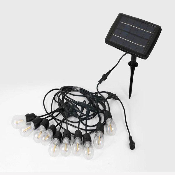 GUIRNALDA SOLAR 7M CON 10 AMPOLLETA LED - Imagen 2