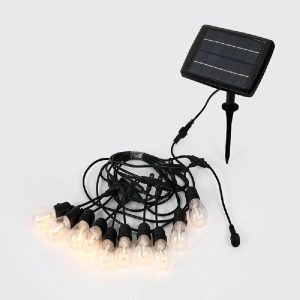 GUIRNALDA SOLAR 7M CON 10 AMPOLLETA LED