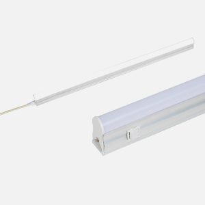 TUBO LED T5 CON BASE EMPAVONADO ON/OFF 9W 60CM