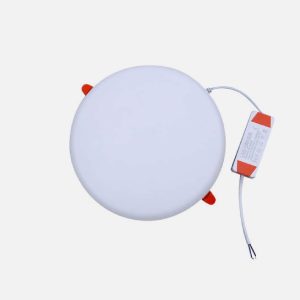 PANEL LED EMBUTIDO REDONDO LIBRE CALADO 18W