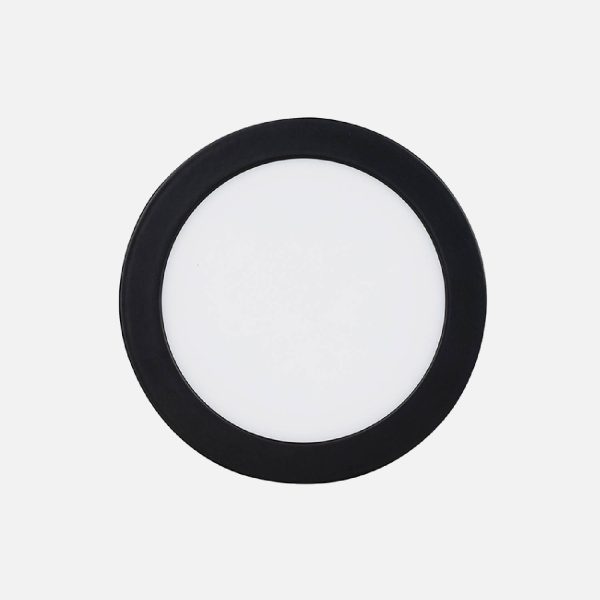 PANEL LED NEGRO SOBREPUESTO REDONDO 18W - Imagen 3