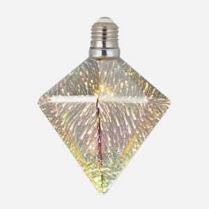 AMPOLLETA LED 3D DIAMANTE 3W RGB
