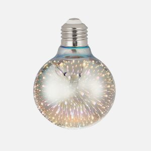 AMPOLLETA LED 3D G80 1.5W RGB