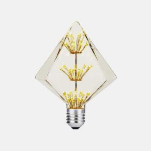 AMPOLLETA LED E27 DECORATIVA DIAMANTE 2W