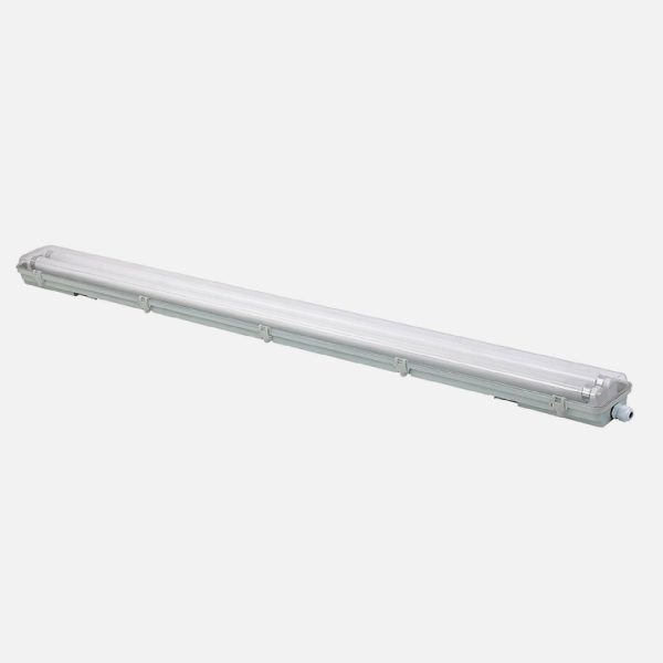 ESTANCO ECO PARA DOBLE TUBOS LED 2*36W TRANSPARENTE 120CM