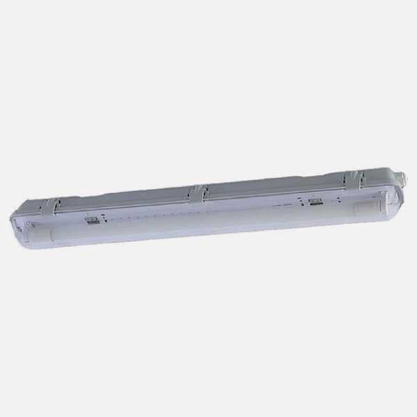 ESTANCO PARA TUBO LED 1*18W TRANSPARENTE 60CM