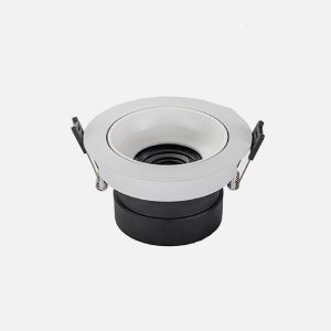 FOCO LED COB EMBUTIDO DIRIGIBLE REDONDO 12W