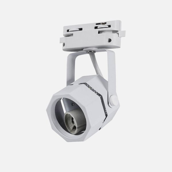 FOCO MONOFASICO ECO PORTA GU10 BLANCO