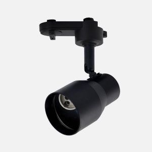 FOCO RIEL PORTA GU10 NEGRO