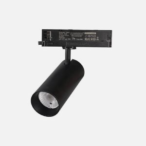 FOCO RIEL TRIFASICO COB NEGRO 20W