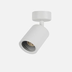 FOCO SOBREPUESTO PORTA GU10 BLANCO