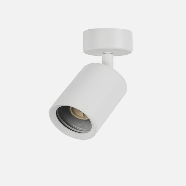 FOCO SOBREPUESTO PORTA GU10 BLANCO