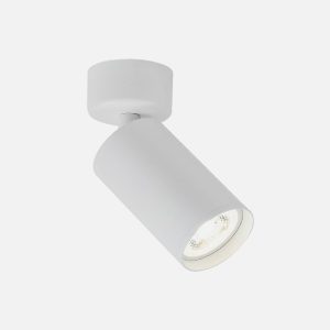 FOCO SOBREPUESTO PORTA GU10 BLANCO