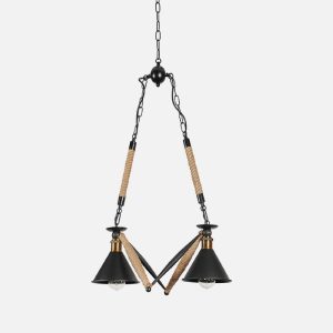LAMPARA COLGANTE 2*E27