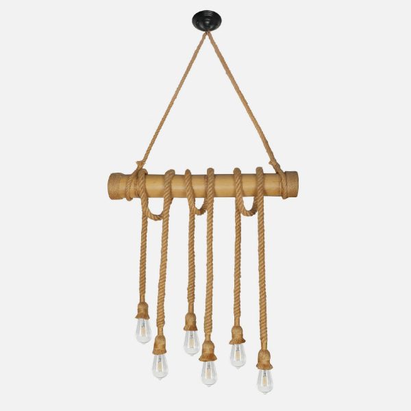 LAMPARA COLGANTE 6*E27
