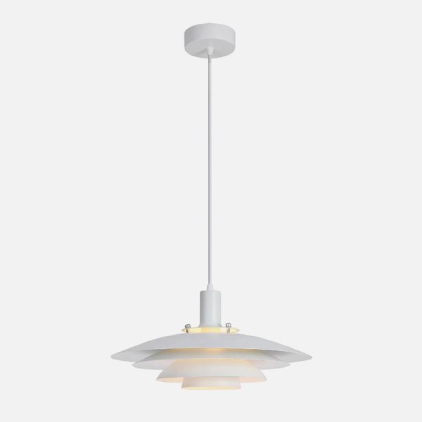 LAMPARA COLGANTE BLANCO E27