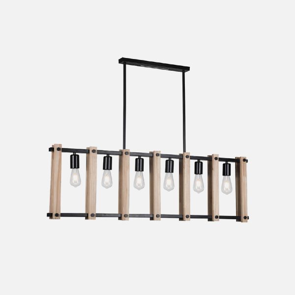 LAMPARA COLGANTE E27*6