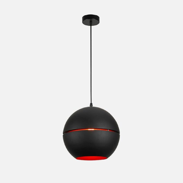 LAMPARA COLGANTE NEGRO PORTA E27