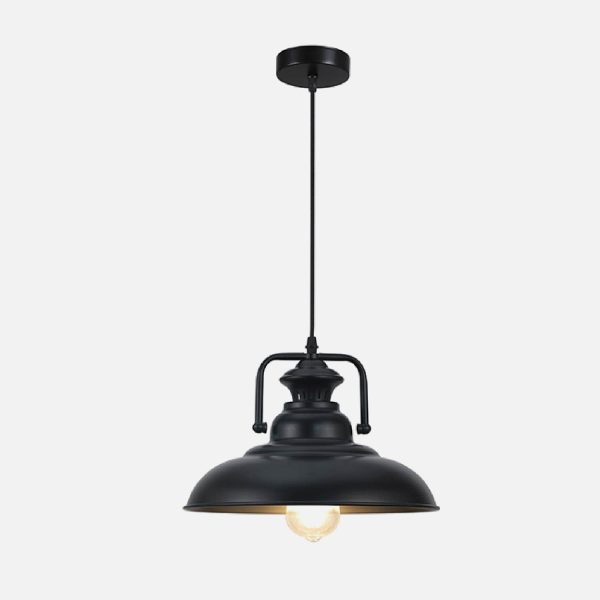 LAMPARA COLGANTE PORTA E27*1 ESTILO HIERRO