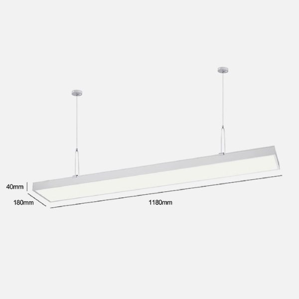 LINEAL LED ECO 180*40 BLANCO 1.2M 48W - Imagen 3