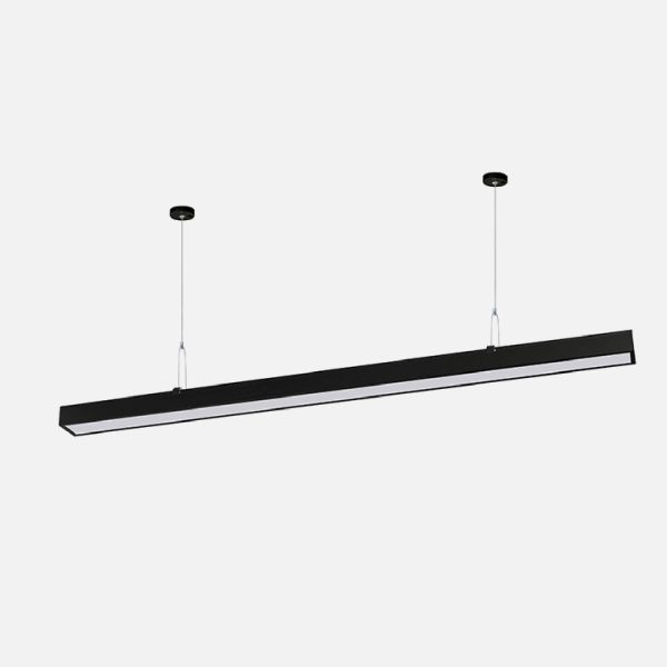 LINEAL LED ECO 70*40 NEGRO 1.2M 24W - Imagen 2