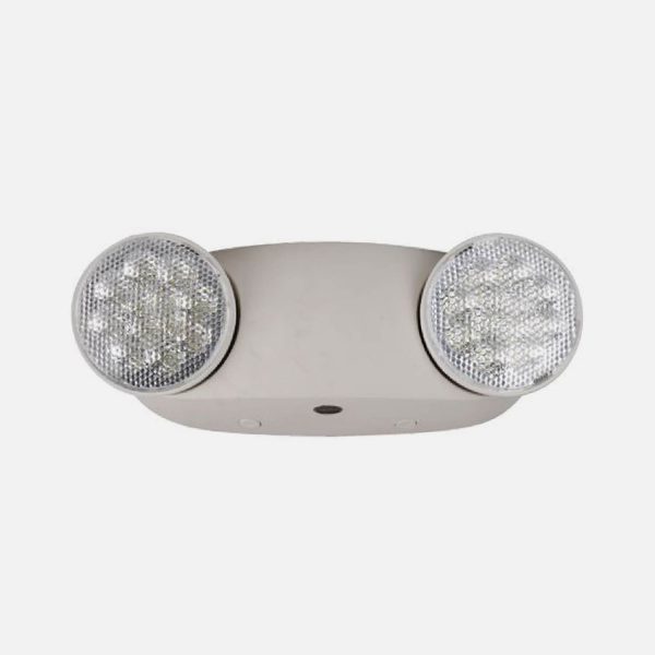 LUZ LED DE EMERGENCIA REDONDO 2*1.2W