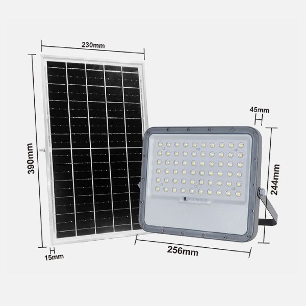 PROYECTOR LED SOLAR 1400LM 6500K - Imagen 5