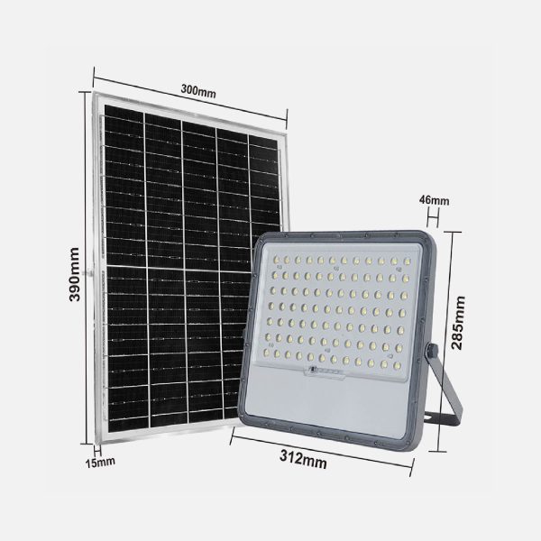 PROYECTOR LED SOLAR 2100LM 6500K - Imagen 5