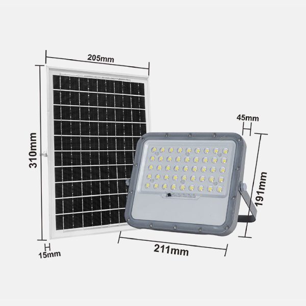 PROYECTOR LED SOLAR 900LM 6500K - Imagen 5