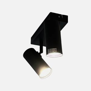 Aplique Cielo 2xGU10 Negro