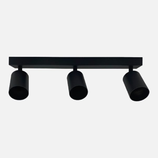 Aplique Cielo 3xGU10 Negro