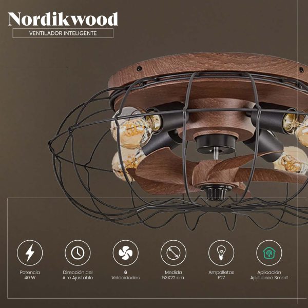 Ventilador Inteligente NordikWood - Imagen 3