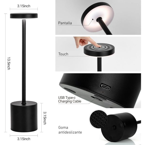 Lámpara recargable touch Stik - Imagen 6