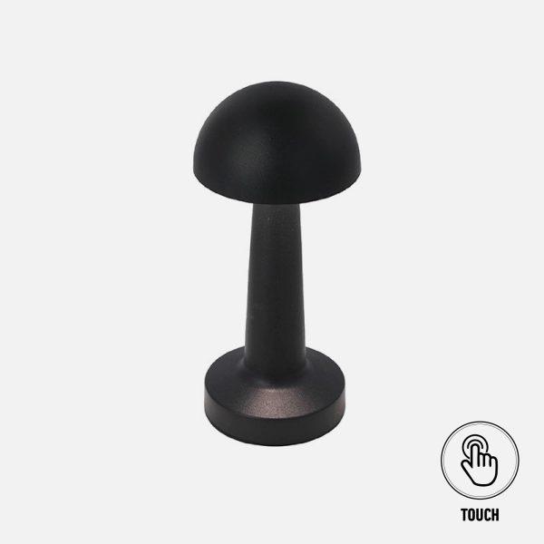 Lámpara recargable touch hongo
