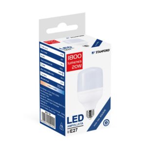 Inicio ampolleta led alta potencia fria 20w