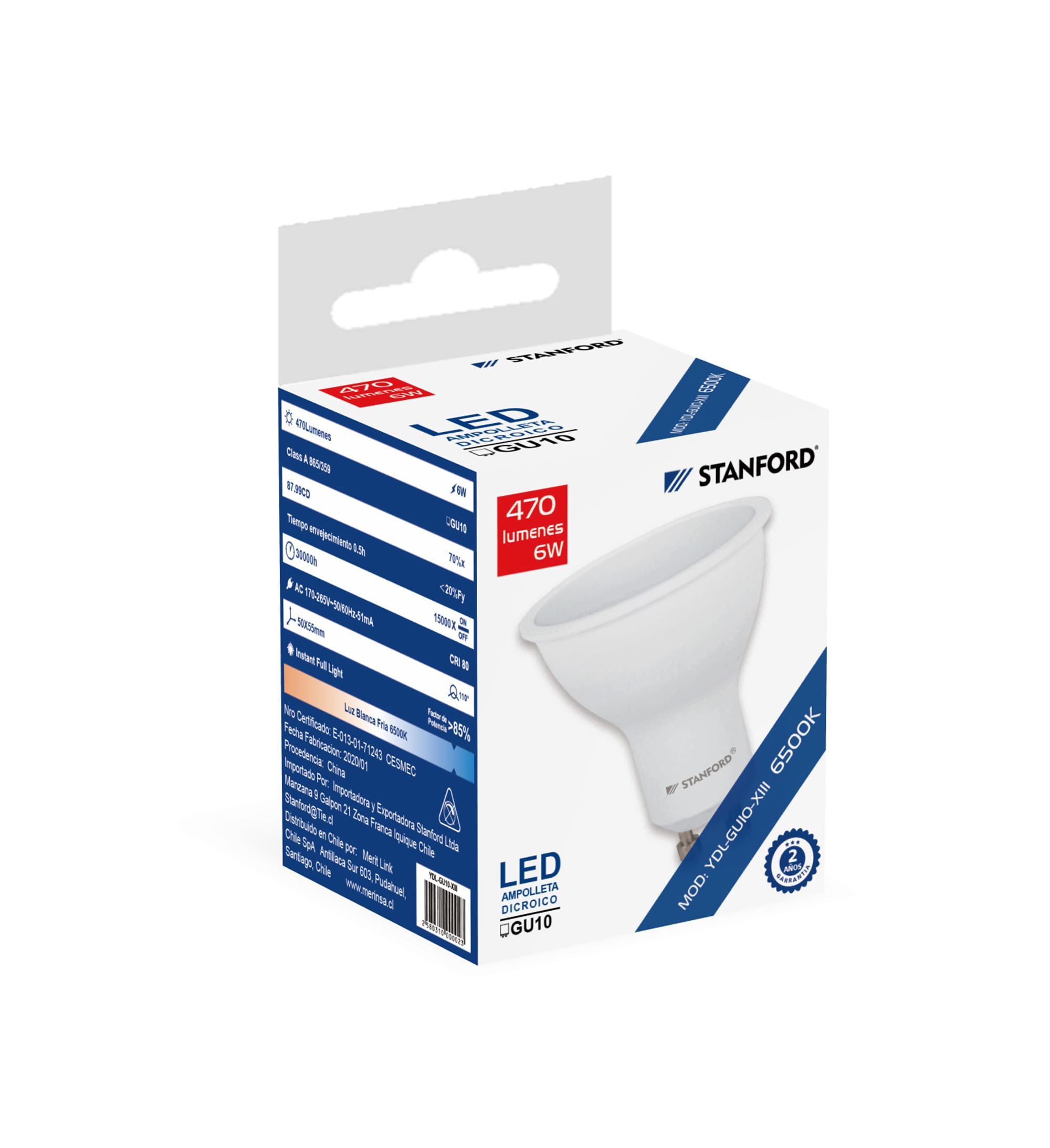 ampolleta led dicroica ydl fria ampolleta led dicroica ydl fria