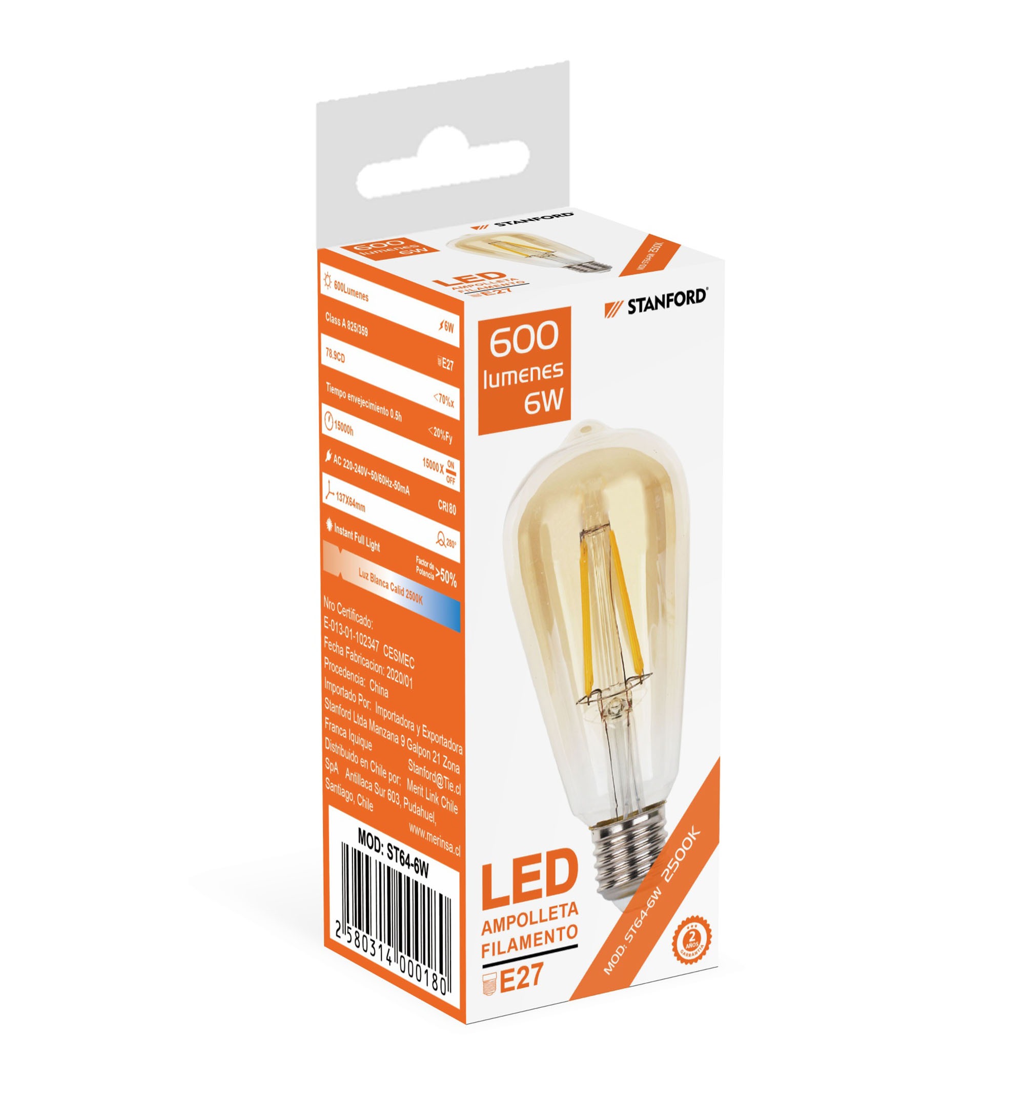 ampolleta led globo vintage st 64 1 ampolleta led globo vintage st 64 1