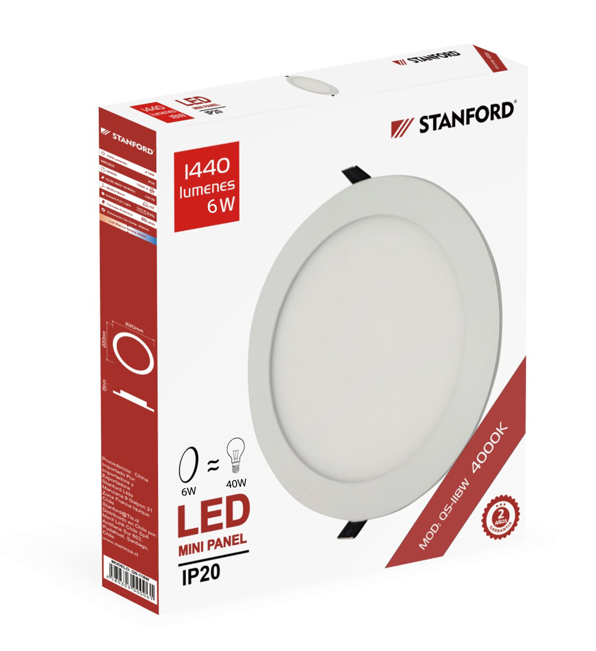 panel led redondo embutidoneutra 6w 1 panel led redondo embutidoneutra 6w 1